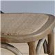Bolero Natural Bentwood Chairs with Metal Cross Backrest (2 pack)