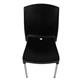 Stacking Bistro Side Chairs Black (4 pack)