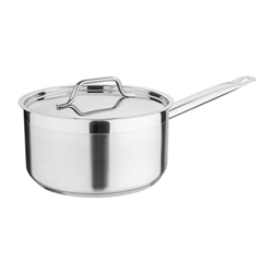 CaterBase Stainless Steel Saucepan With Lid 20cm