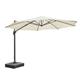 Bolero Heavy Duty Water Fill Parasol Base - 100kg (filled)