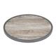 Bolero Fibre Glass Round Table Top Wood Effect 580mm