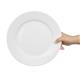 Olympia Whiteware Wide Rimmed Plates 280mm (6 Pack)