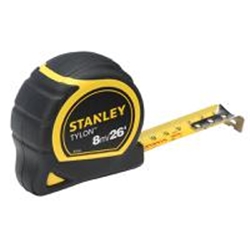STANLEY® Tylon™ Pocket Tape 8m/26ft (Width 25mm) Carded