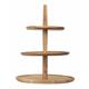 Olympia Acacia 3-Tier Stand 305(Ø) x 395(H)mm