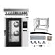 Buffalo Smart Touchscreen Combi Oven 11 x GN 1/1 w/stand Hood & Installation Kit