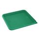 Hygiplas Square Food Storage Container Lid Green Large
