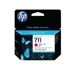 HP 711 Original Ink Cartridge 29-ml Magenta 3-pack CZ135A