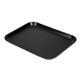 Cambro EpicTread Fibreglass Rectangular Non-Slip Tray Black 350mm
