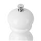 Olympia Salt Or Pepper Grinder White Hevea Wood 125mm