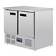 Polar G-Series Double Door Counter Fridge 240Ltr
