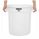Rubbermaid BRUTE Container White 37.9Ltr
