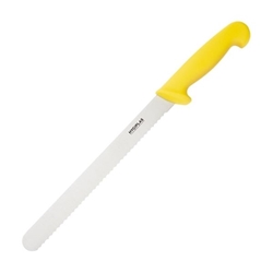 Hygiplas Serrated Slicer Yellow 24.8cm