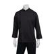 Chef Works Unisex Hartford Lightweight Chef Jacket Black M