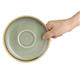 Olympia Kiln Cappuccino Saucer Moss 160mm (6 Pack)