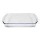 Pyrex Rectangular Glass Roasting Dish 350x230x50mm