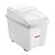 Araven Transparent Mobile Ingredient Bin 80Ltr