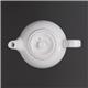 Olympia Whiteware Teapots 426ml (4 pack)