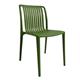 Bolero Verona Café Chairs Forest Green (2 pack)