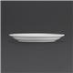 Olympia Whiteware Narrow Rimmed Plates 180mm (12 pack)