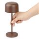 Olympia Siena Table Lamp Round Dome Chestnut 200mm
