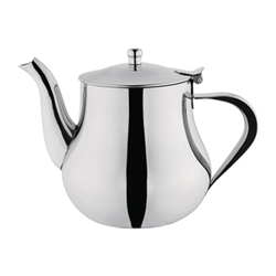 Olympia Arabian Stainless Steel Teapot 1Ltr