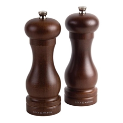 Cole & Mason Forest Dark Wood Pepper Mill (4 Pack)