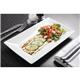 Olympia Whiteware Serving Rectangular Platters 310mm (2 pack)