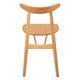 Fameg Beech Cowhorn Side Chair (2 Pack)