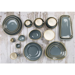 Olympia Kiln Cappuccino Cup Ocean 340ml (Pack of 6)