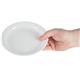 Olympia Whiteware Narrow Rimmed Plates 180mm (12 pack)