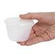 Kitchen Craft Polypropylene Pudding Basins 140ml (Pack of 12)