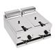 Lincat Twin Tank Twin Basket Countertop Electric Fryer DF66