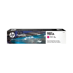 HP 981A Magenta Standard Capacity Ink Cartridge 70ml for HP PageWide Enterprise Color 556/586 - J3M69A
