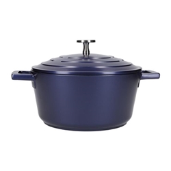 Masterclass Casserole Dish Metallic Blue 2.5Ltr