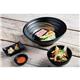 Olympia Kristallon Fusion Melamine Rice Bowls Black 120mm (6 Pack)