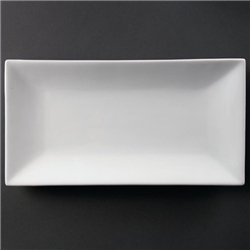 Olympia Whiteware Serving Rectangular Platter 380mm