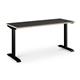 Sit-Stand Solo Height Adjustable Desk - 1400mm x 800mm Anthracite FU2005