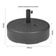 Bolero Black Plastic Parasol Base 40Ltr (filled)