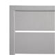 Bolero Aluminium Square Table Top Light Grey 700mm