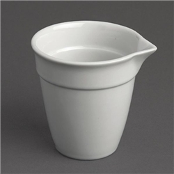 Olympia Whiteware Bistro Milk Jug White 100ml (12 pack)