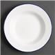 Olympia Enamel Soup Plates 245mm (Pack of 6)