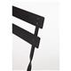 Bolero Perth Black Pavement Style Steel Folding Chairs (2 Pack)