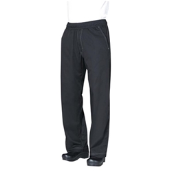 Chef Works Unisex Cool Vent Baggy Chefs Trousers Black L