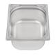 Vogue Heavy Duty Stainless Steel 1/2 Gastronorm Tray 150mm