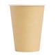 Fiesta Recyclable Coffee Cups Single Wall Kraft 340ml / 12oz (50 Pack)