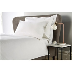Mitre Eco Linen - Oxford Pillowcase White 66x92cm (2 pack)
