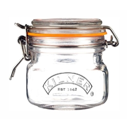 Kilner Clip Top Square Jar 250ml