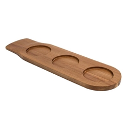 Olympia Acacia Wood Ramekin Board 480mm