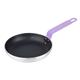 Hygiplas Aluminium Non-Stick Teflon Platinum Plus Frying Pan with Purple Handle 20cm