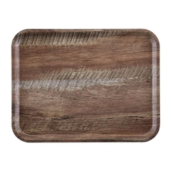 Cambro Madeira Laminate Canteen Tray Dark Oak 460mm
